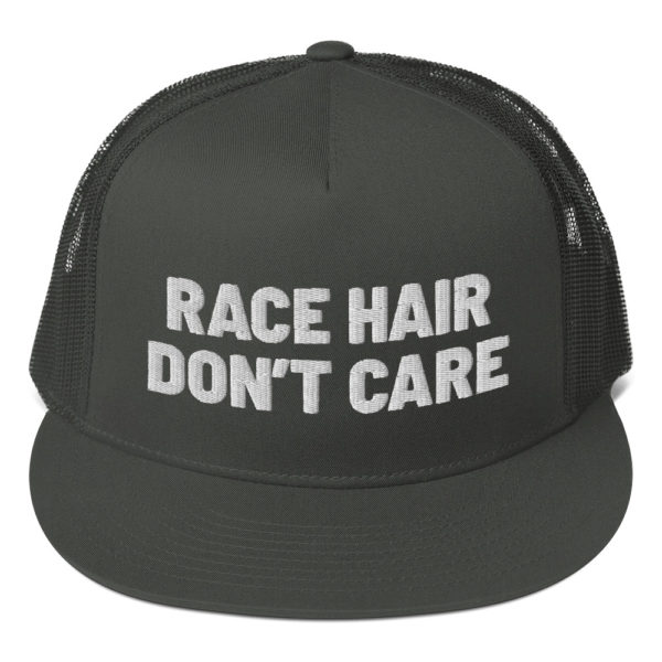 Race Lover Trucker Hat in Black