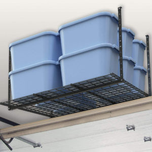Overhead Storage System, Ceiling Mount Garage Organization Rack