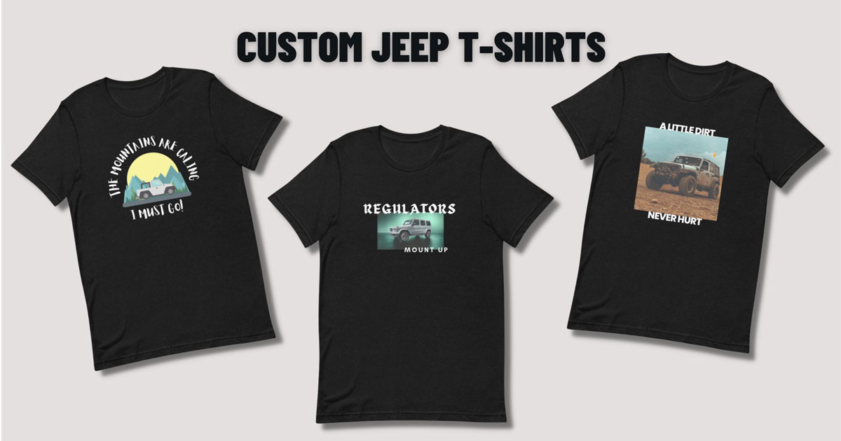 Custom Jeep T-shirts
