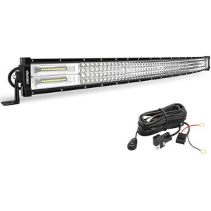 OEDRO® 42" 1128W Curved Quad-Row LED Light Bar & Wiring Harness